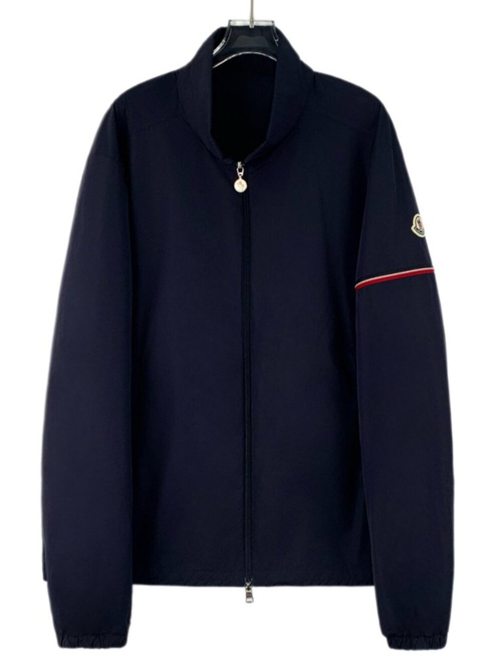 J30700 Moncler 23 Ruinette dark blue logo patch jacket jacket 4 L size